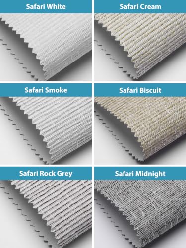 SmartWings Motorized Blackout Roller Shades Sample Fabric - A Sample Collection