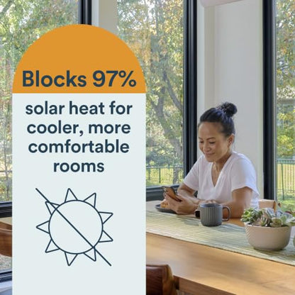 3M Sun Control Window Film Solar Clear 3' x 5' - Heat & UV Rejection