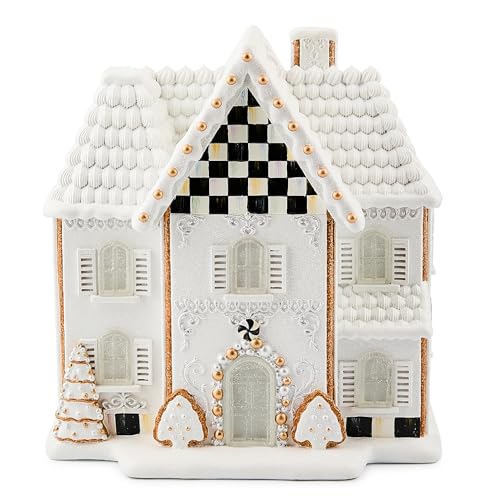 Illuminated Gingerbread House Decor - Christmas Table Centerpiece