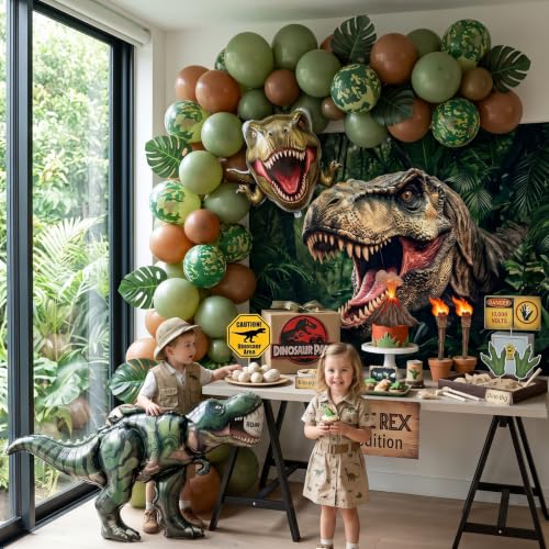 Dinosaur Trunk or Treat Car Decorations & Birthday Party Kit