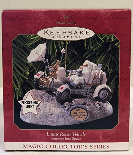 Lunar Rover Vehicle Christmas Ornament - Space Travel Holiday Decor