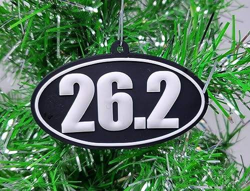 Marathon Runner Christmas Ornament 26.2 Running Themed Holiday Decor