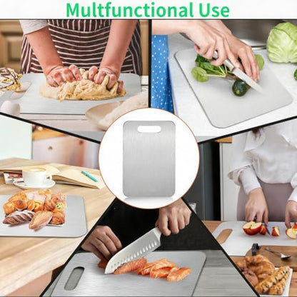 Katori Titanium Cutting Board - 1PC M - Double-Sided Food Safe Kitchen Chopping Board