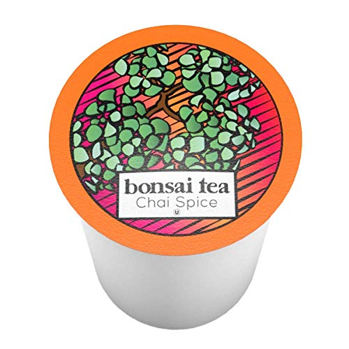 Bonsai Tea Co. Chai Spice, Compatible with K Cup Brewers Including 2.0, 40 Count