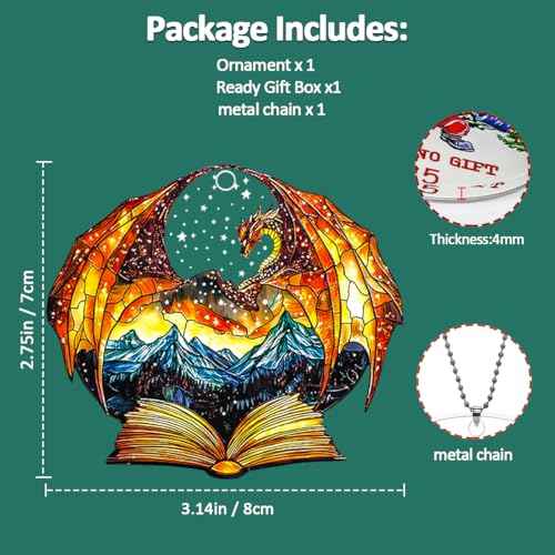 Book Lover Christmas Ornaments 2025, Books Ornaments for Christmas Tree, Acotar Ornament, Throne of Glass Merch - Book Lovers Gifts, Book Club Gifts for Women, Acotar Gift