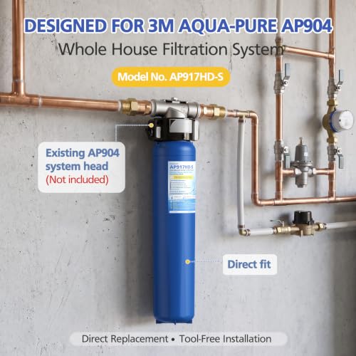 Whole House Water Filter Cartridge Replacement for AP904 System