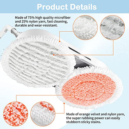 12 Pack Steam Mop Replacement Pads for Shark S7001 S8201 S7201 S7000 Series