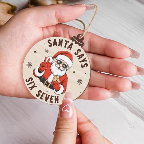Festive 67 Meme Christmas Ornament - Humorous Viral Humor Holiday Decor - 10 Pack