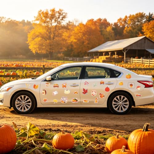 Fall Fridge Magnets Decorations - 27 Autumn Refrigerator Car Decor - Fall Style