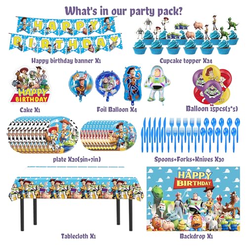 Teen Birthday Party Decorations Set with Balloons, Banner, Tablecloth & More