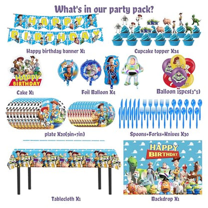 Teen Birthday Party Decorations Set with Balloons, Banner, Tablecloth & More