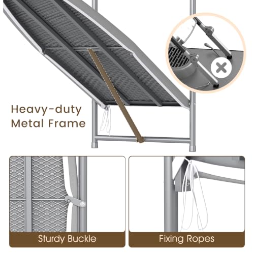 Over-the-Door Ironing Board with Iron Holder - Space Saver, 42 Inch