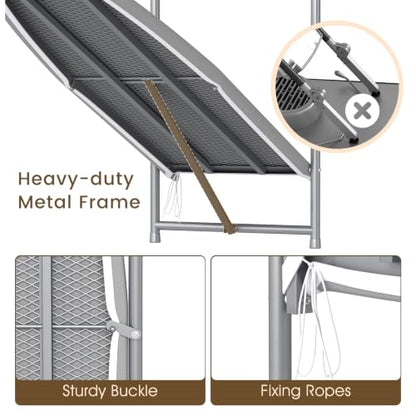 Over-the-Door Ironing Board with Iron Holder - Space Saver, 42 Inch