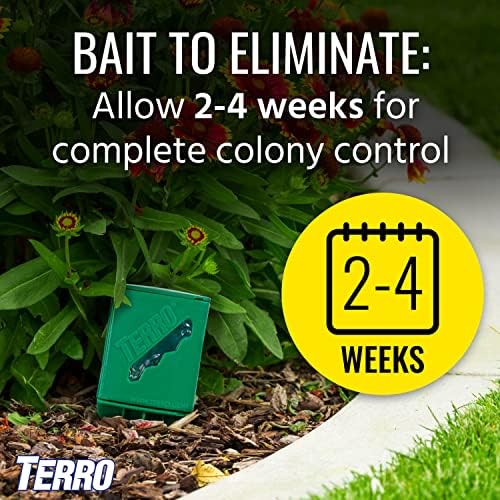 Terro T1812 Outdoor Ant Baits - Effective Liquid Formula | 6 Pack for Long-Lasting Control
