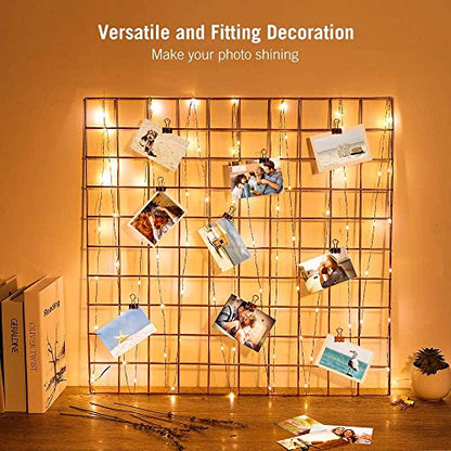 24 Pack Battery Operated Fairy Lights 3 Modes 7ft Warm White & Cool White