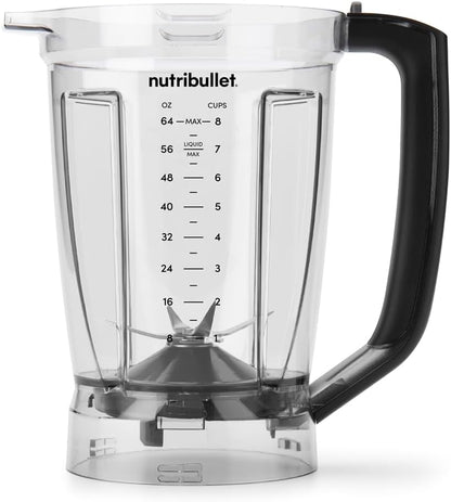 NutriBullet Smart Touch Blender - 64oz Pitcher Set for Effortless Smoothies and Soups