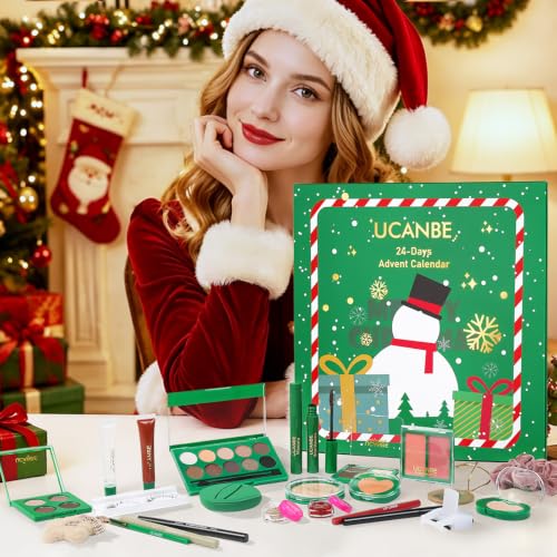 24-Piece Makeup Advent Calendar for Women Teens Holiday Gift Set