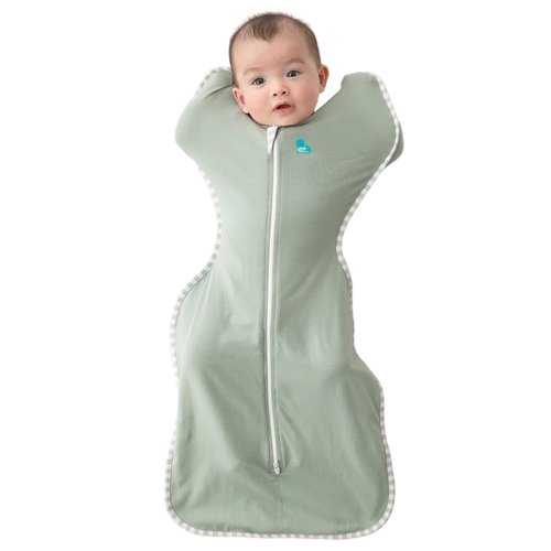 Love To Dream Swaddle - Baby Sleep Sack for Newborns | Self-Soothing Design, Lite 0.2 Tog, Olive, 5-8.5 lbs