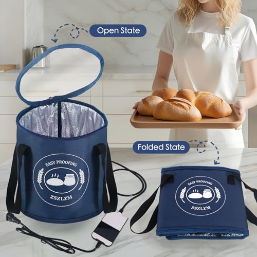 Medium Dough Proofer for Sourdough Bread with Digital Temperature & Timer