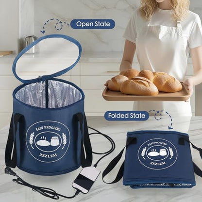 Medium Dough Proofer for Sourdough Bread with Digital Temperature & Timer