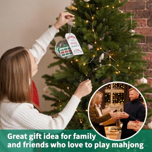 I Can’t Imahjong Life Without You Mini Mahjong Christmas Ornament - Holiday Decor