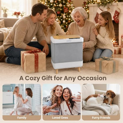 Foldable 35L Towel Warmer for SPA & Bathroom - Portable, Safe & Large Capacity