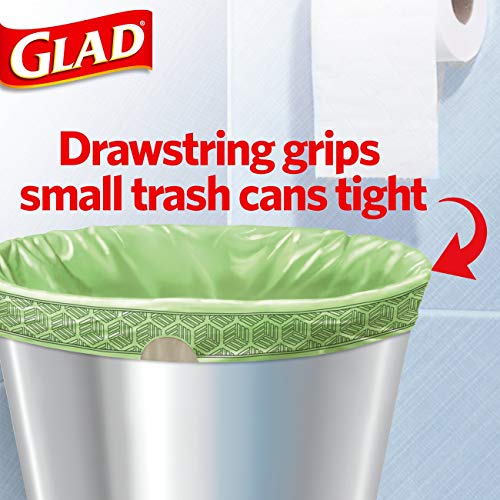 Glad OdorShield Gain Original Tall Kitchen Drawstring Trash Bags 13 gal 50 ct