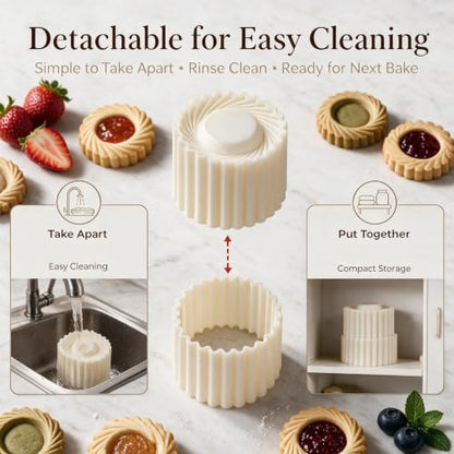 2-in-1 Double-Sided Sunflower Pastry Mold Press for Cookies & Mooncakes - Variation 2