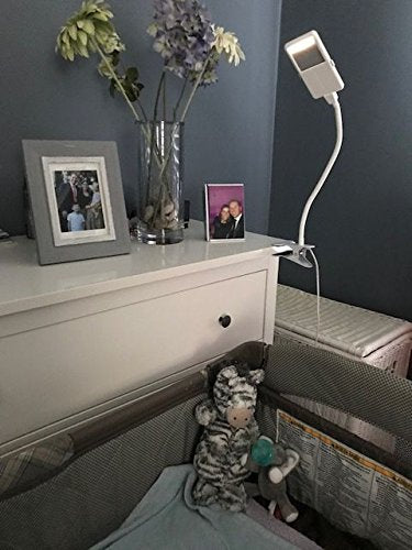 SHABBOSLITE® Clip-on LED Lamp White