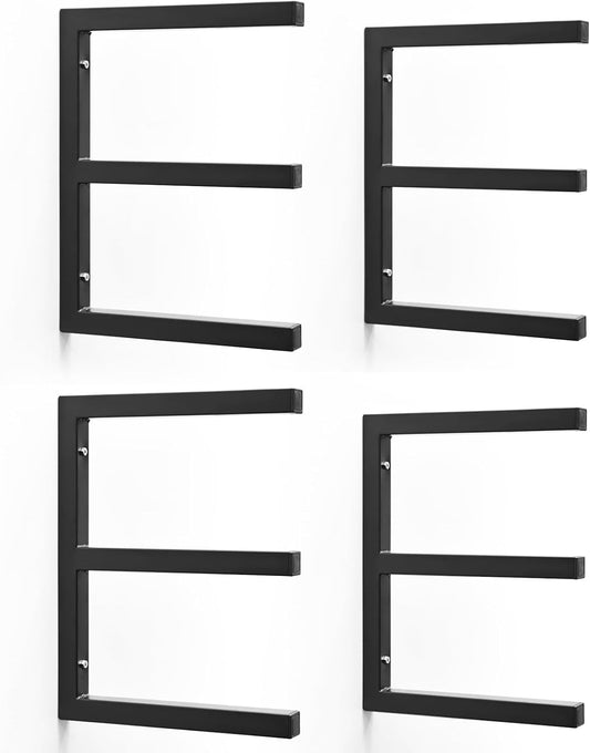Wood Organizer Rack by [Brand Name] - Heavy Duty Wall-Mounted Storage for Garage & Workshop | Holds 220 LBS Per Level