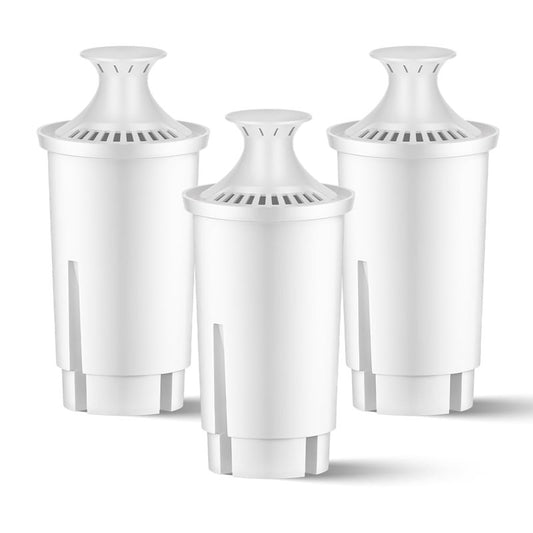 WaterJingYi Replacement for Brita Water Filter, Replacement for Brita Water Pitchers and Dispensers, Classic OB03, Mavea 107007, 35557, NSF Certified Water Filter, 3 Pack