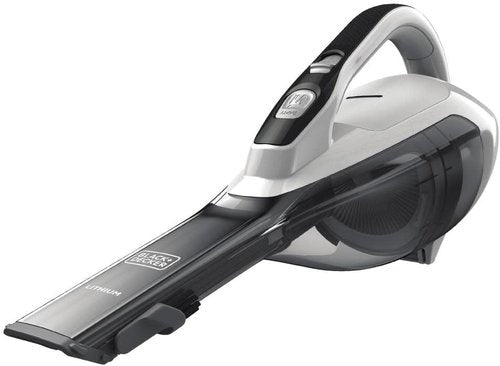 BLACK+DECKER Cordless Handheld Vacuum - AdvancedClean Technology, Powder White (HVLA325J10)