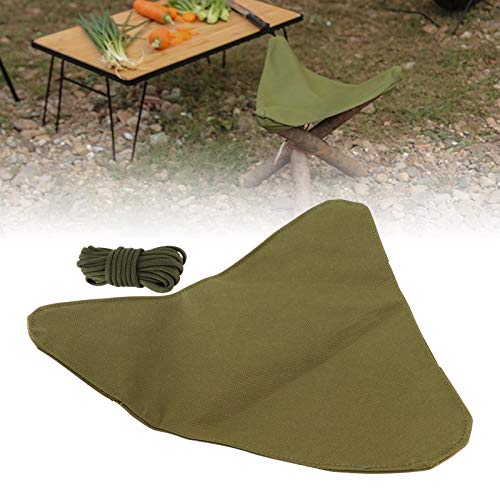 Outdoor Triangular Camping Stool Cover Waterproof Nylon Foldable Tripod Seat