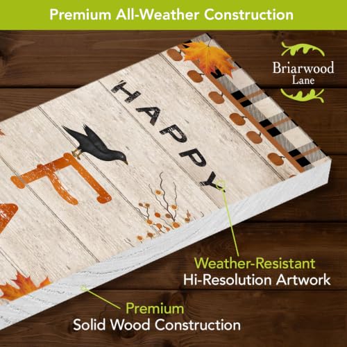 Fall Double Sided Reversible Pine Porch Leaner FW Truck - 47x9.5, Seasonal Decor