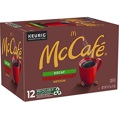 McCafe Decaf Premium Roast Keurig K-Cup, 12 ct