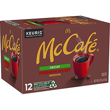 McCafe Decaf Premium Roast Keurig K-Cup, 12 ct