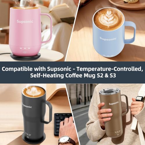 Universal Docking Station for Supsonic Self-Heating Coffee Mug Charger Base