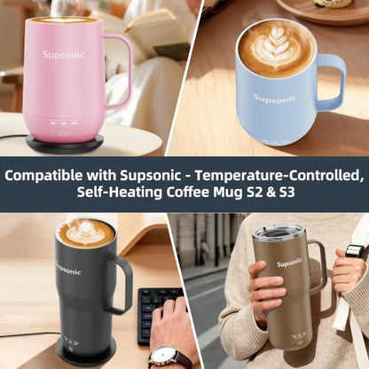 Universal Docking Station for Supsonic Self-Heating Coffee Mug Charger Base