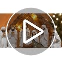 Lighted Nativity Set for Christmas - 10.2 Inch Resin Manger Scene with LED Lights