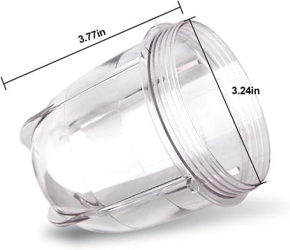 Magic Bullet Replacement Cups - 12oz Accessory for MB1001 Blender | Durable & Compatible