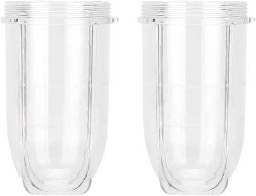 Magic Bullet 16OZ Replacement Blender Cups - 2 PCS Compatible with MB1001 Juicer Mixer