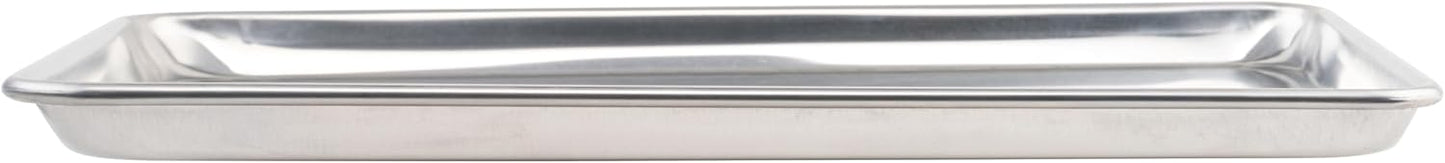 Winco Commercial-Grade Aluminum Sheet Pan - Durable 18 Gauge | Perfect 1/2 Size for Baking