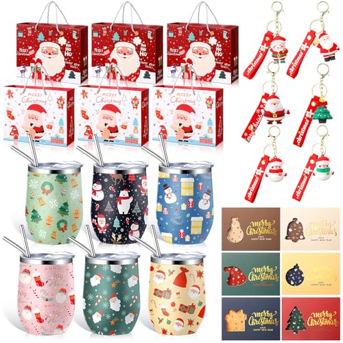 Christmas Gift Set with Wine Tumblers & Accessories - Fashion