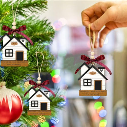 New Home Wooden Ornament - Housewarming Gift for Couple 2026