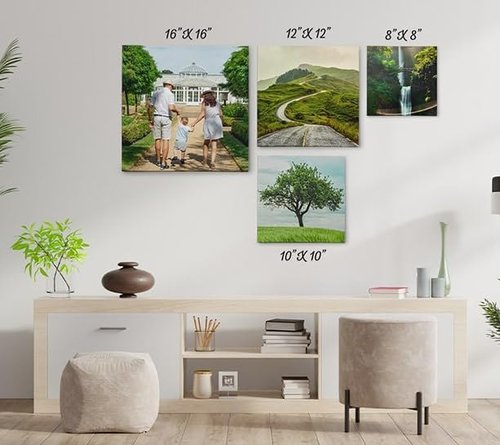 CanvasChamp Custom Canvas Print - Personalized Framed Wall Art for Home & Office Decor | 24" W x 36" H x 0.75" D