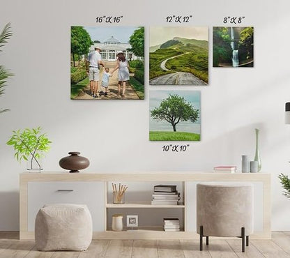 CanvasChamp Custom Canvas Print - Personalized Framed Wall Art for Home & Office Decor | 24" W x 36" H x 0.75" D