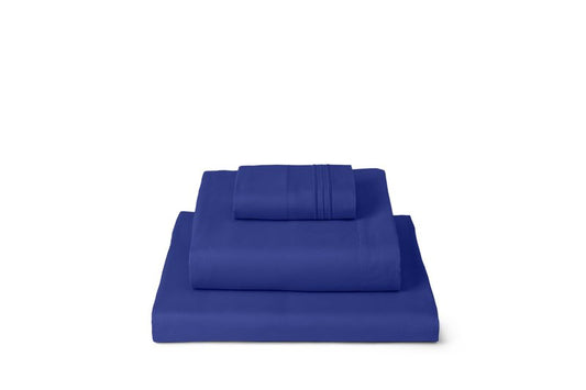 Mellanni Twin XL Sheets Set - 3 PC Iconic Collection Bedding - Hotel Luxury, Extra Soft, Cooling Bed Sheets - Wrinkle, Fade, Stain Resistant (Twin Extra Long, Royal Blue)