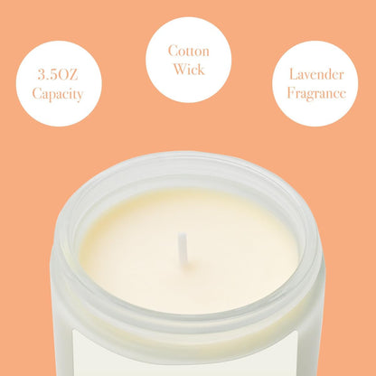 Retirement Wine Bag Scented Candles Set Retirement Gift for Woman, Men - 3.5oz Lavender Scented Soy Wax Candle- Best 2025 Retired Gifts for Women, Men, Friends, Coworker, Teacher