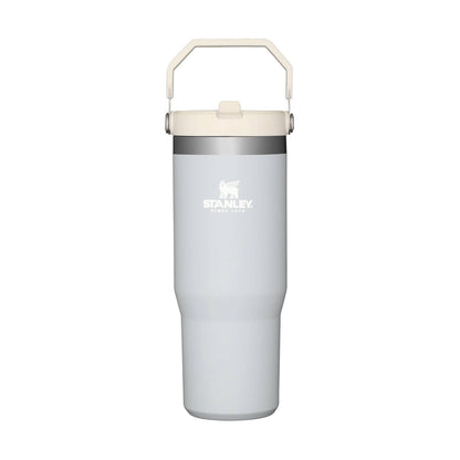 Stanley IceFlow Stainless Steel Tumbler - Vacuum Insulated Water Bottle for Home, Office or Car Reusable Cup with Straw Leak Resistant Flip Cold for 12 Hours or Iced for 2 Days, Cloud, 30 OZ / 0.89 L