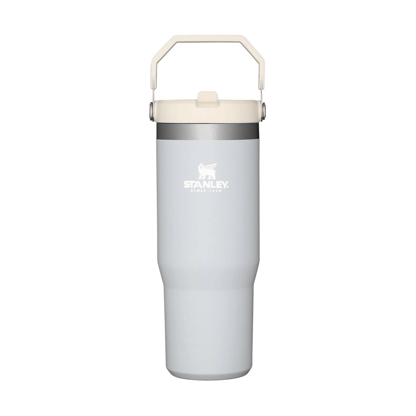 Stanley IceFlow Stainless Steel Tumbler - Vacuum Insulated Water Bottle for Home, Office or Car Reusable Cup with Straw Leak Resistant Flip Cold for 12 Hours or Iced for 2 Days, Cloud, 30 OZ / 0.89 L